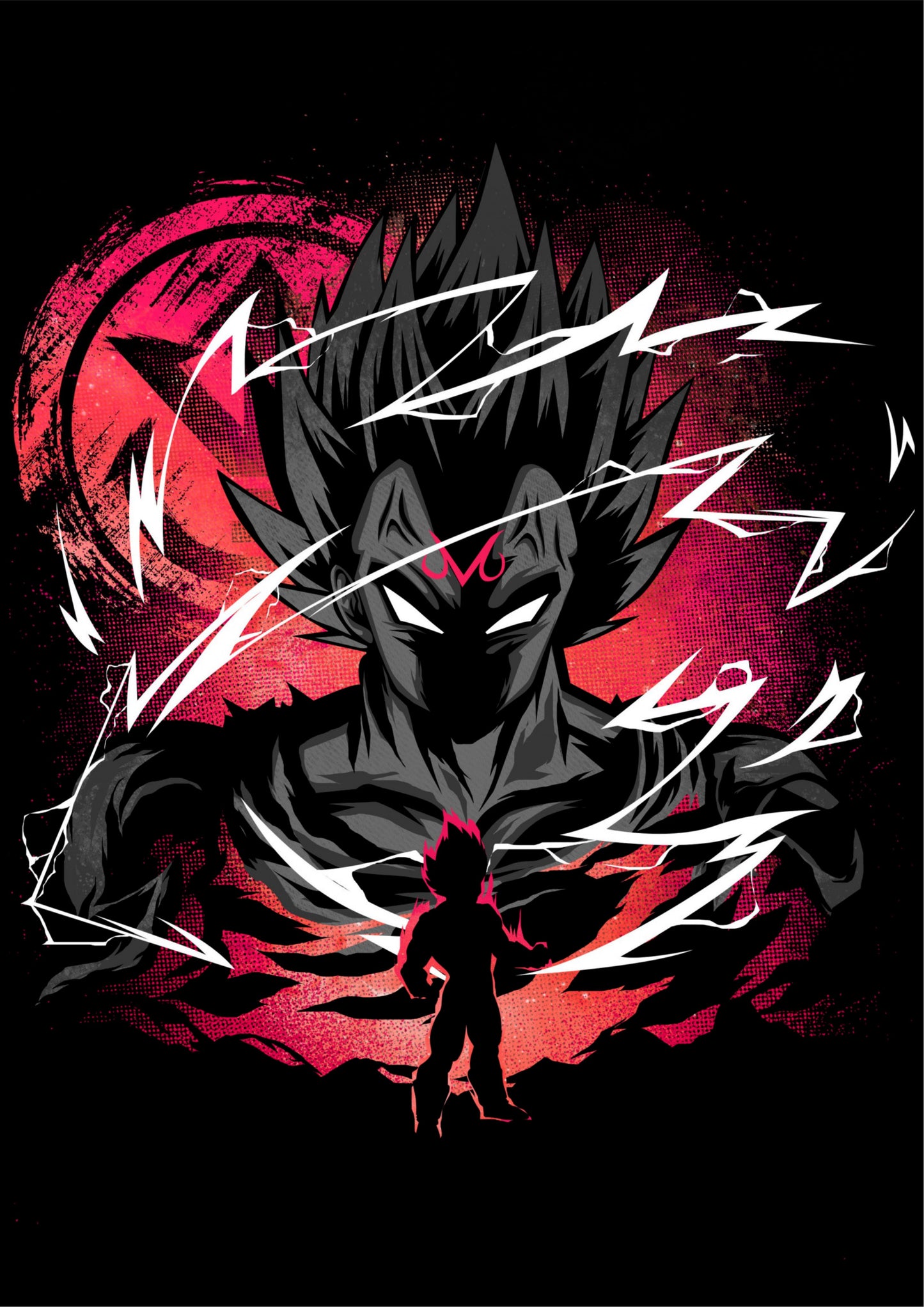 Vegeta — Prince of All Saiyans Dragon Ball Z Poster