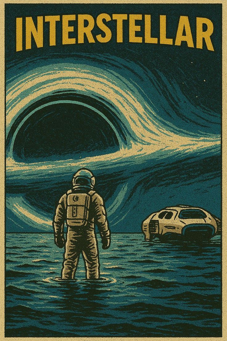 Interstellar — Do Not Go Gentle Cinematic Poster