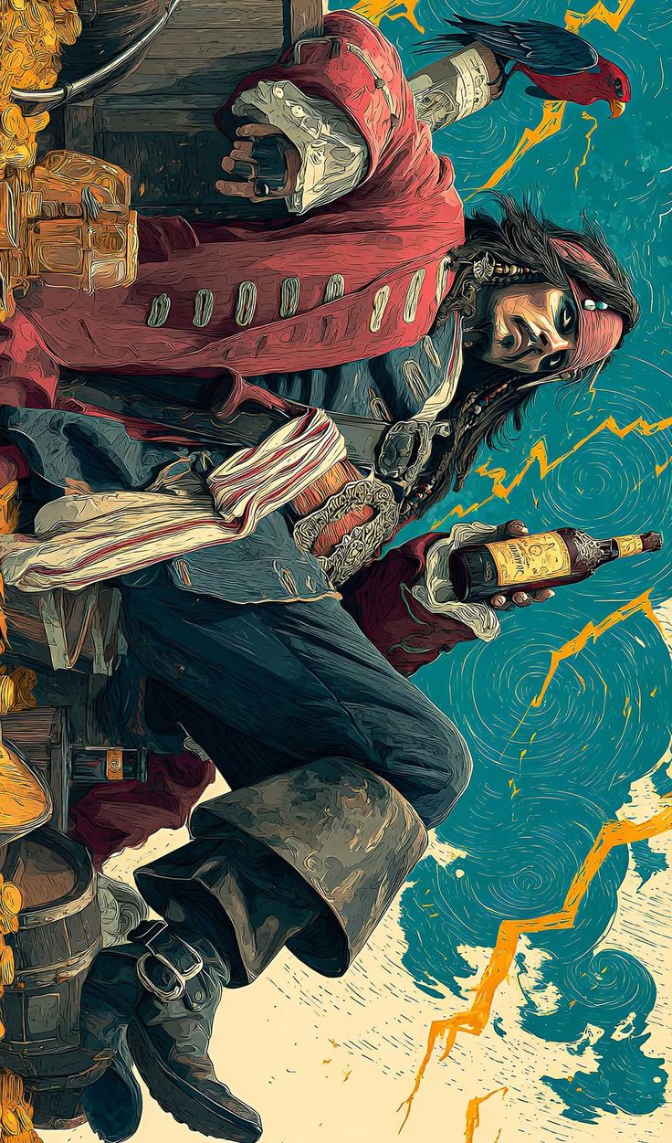 Jack Sparrow — Why is the Rum Gone Cinematic Poster