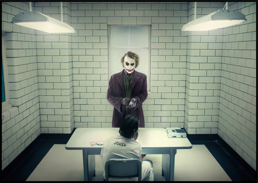 Joker — Interrogation Room Cinematic Poster