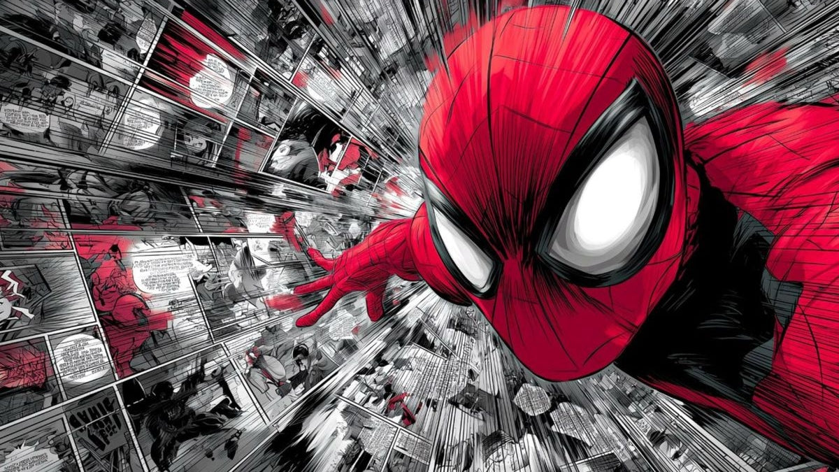 Spider-Man — Straight Out of the Comics Poster