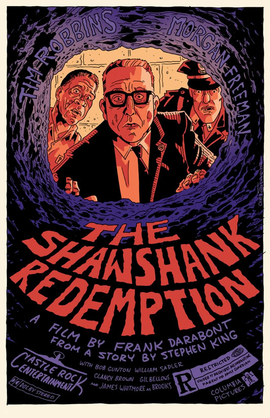 The Shawshank Redemption — Hope is a Good Thing Illustrated Poster