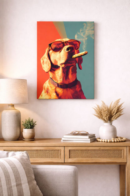 Labra Boss — Premium Street Luxury Canvas | 12×18 inch