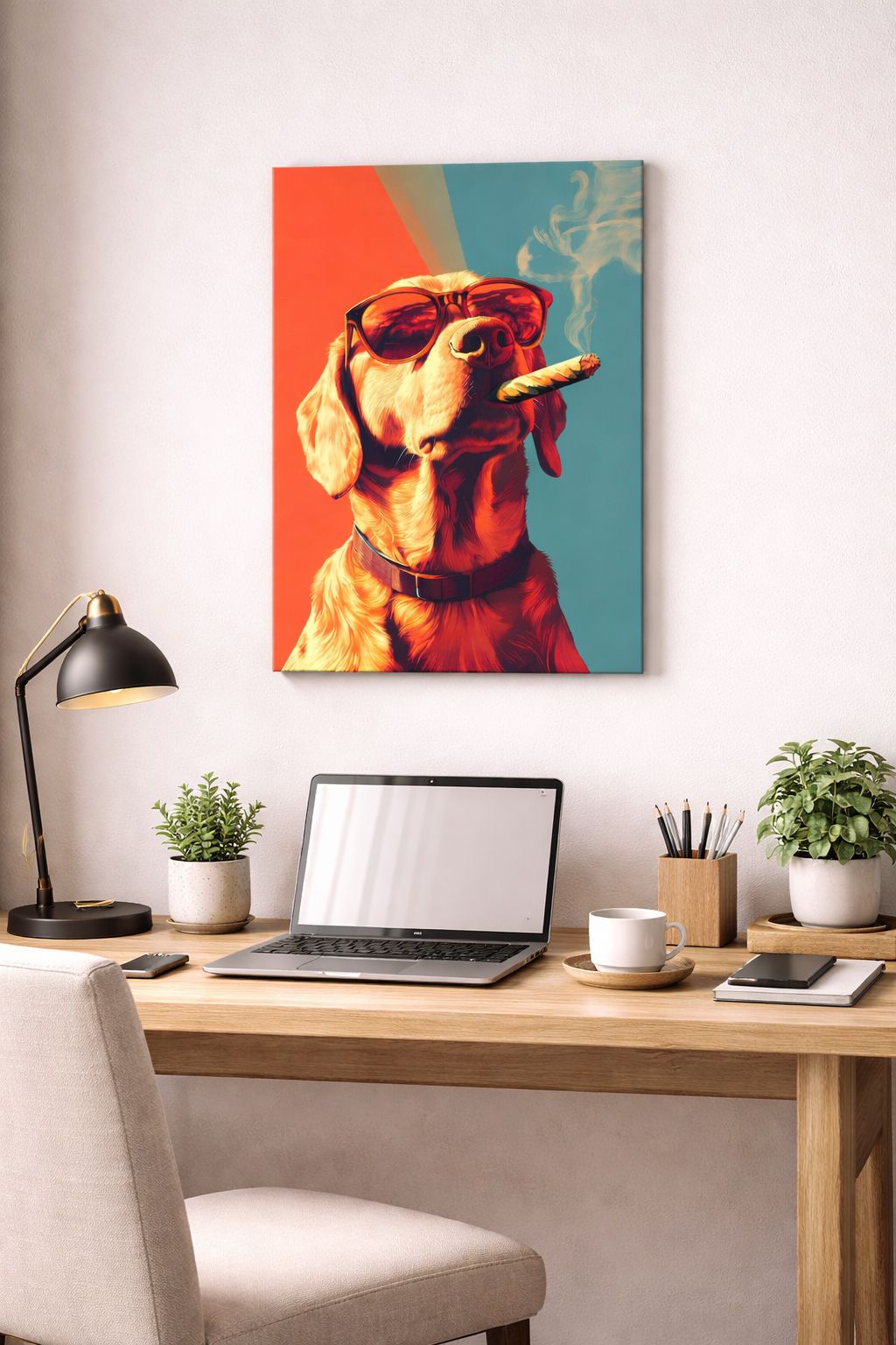 Labra Boss — Premium Street Luxury Canvas | 12×18 inch